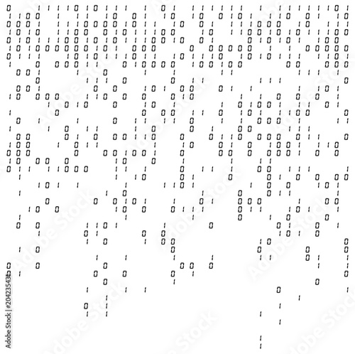 binary digits falling background, abstract 0,1 wallpaper