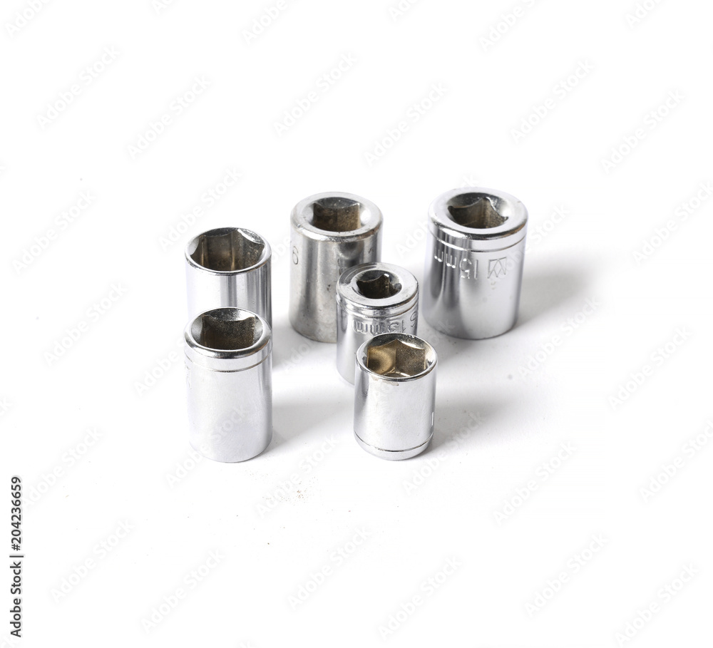 tools for locksmith work for various purposes on a white isolated background tools for locksmith work for various purposes on a white isolated background