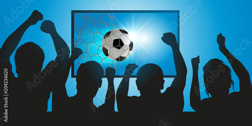 football - foot - footballeur - but - marquer - ballon - spectateur - TV - sport - match - sportif - télé - média