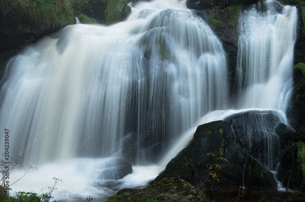 Triberger Wasserfall im Schwarzwald Triberger Wasserfall im Schwarzwald