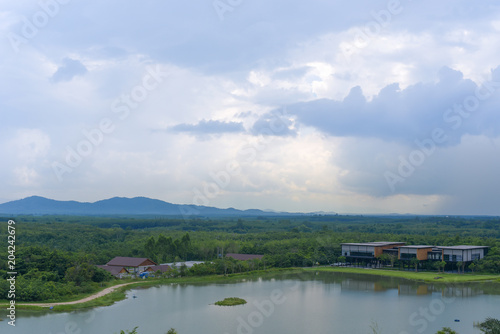Mountain View and Sky View © thunyakon