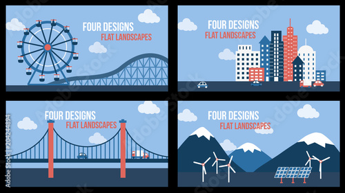 Landscape Scene Titles