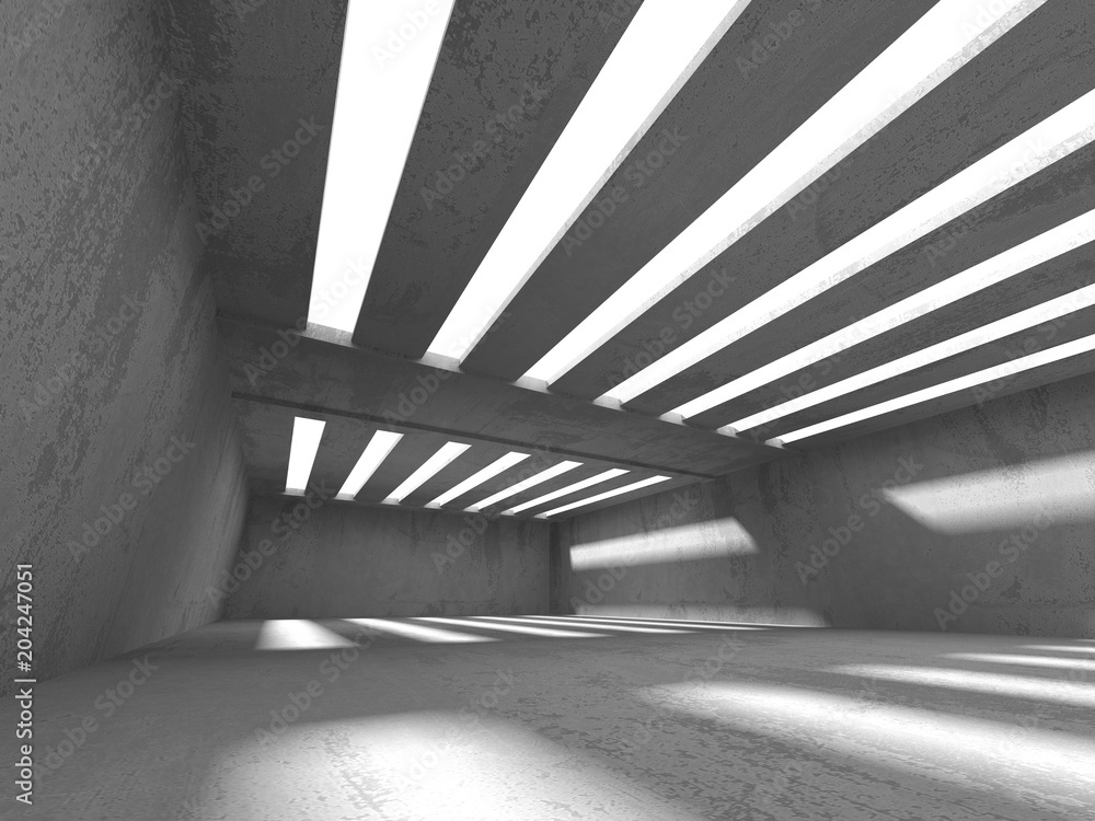 Abstract geometric concrete architecture background Abstract geometric concrete architecture background