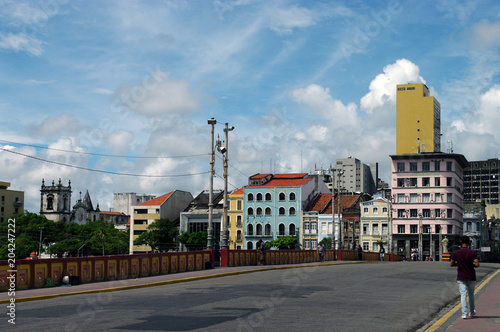 Scène urbaine de Recife