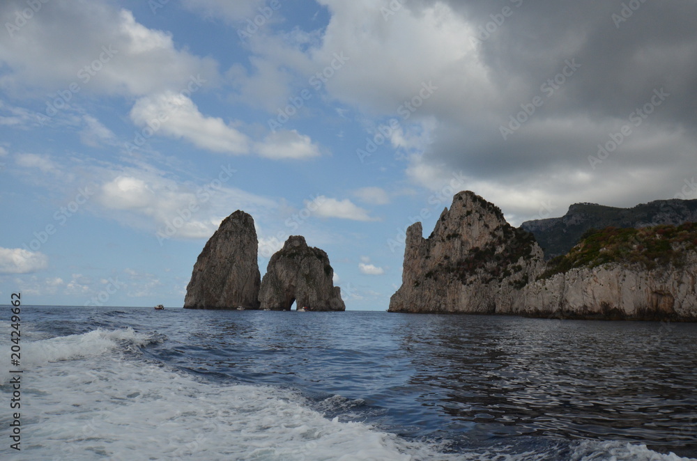 Faraglioni; sea; coast; coastal and oceanic landforms; sky