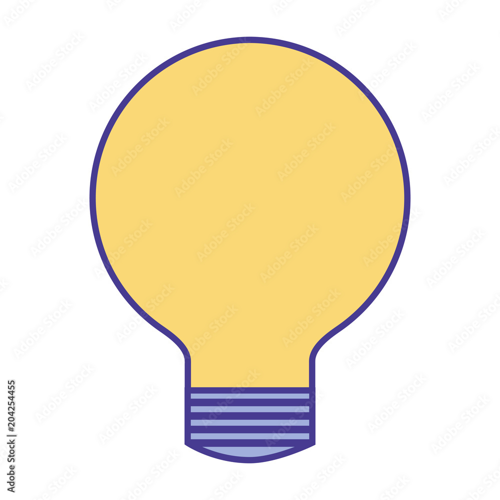 bulb light energy power image vector illustration bulb light energy power image vector illustration