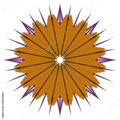 Buntes Mandala