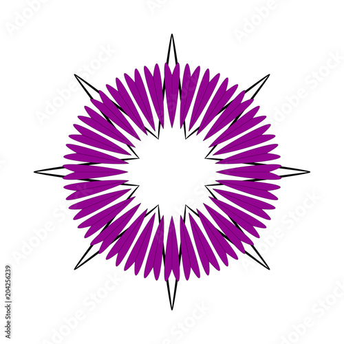 Farbenfrohes Mandala