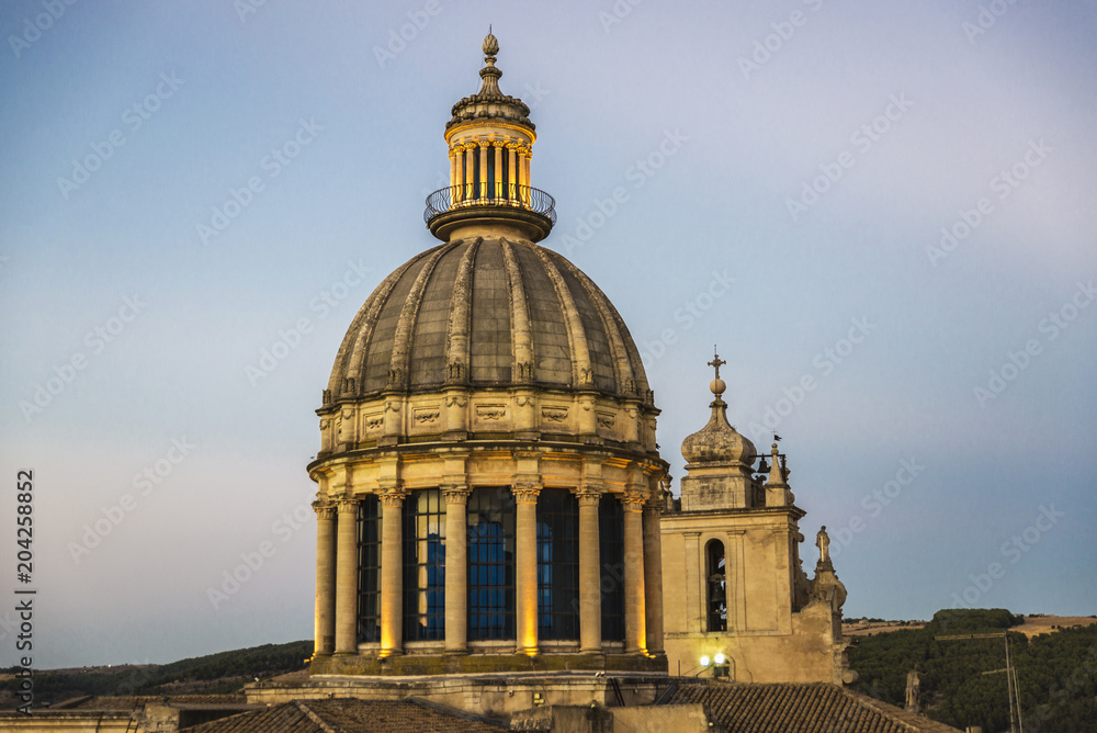 Cathedral of San Giorgio in Ragusa, Sicily, Italy