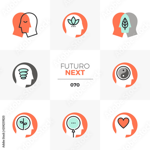 Mindfulness Futuro Next Icons