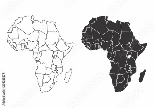 Maps of the Africa