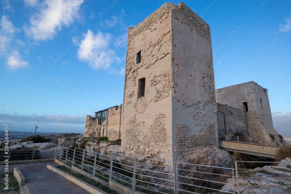 Castle of San Michele in Cagliari, Sardinia, Italy