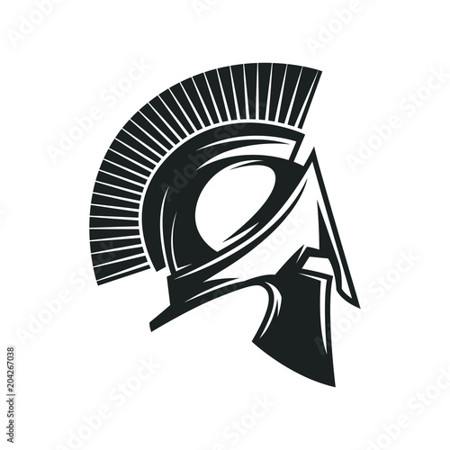 Gladiator helmet. Spartan helm