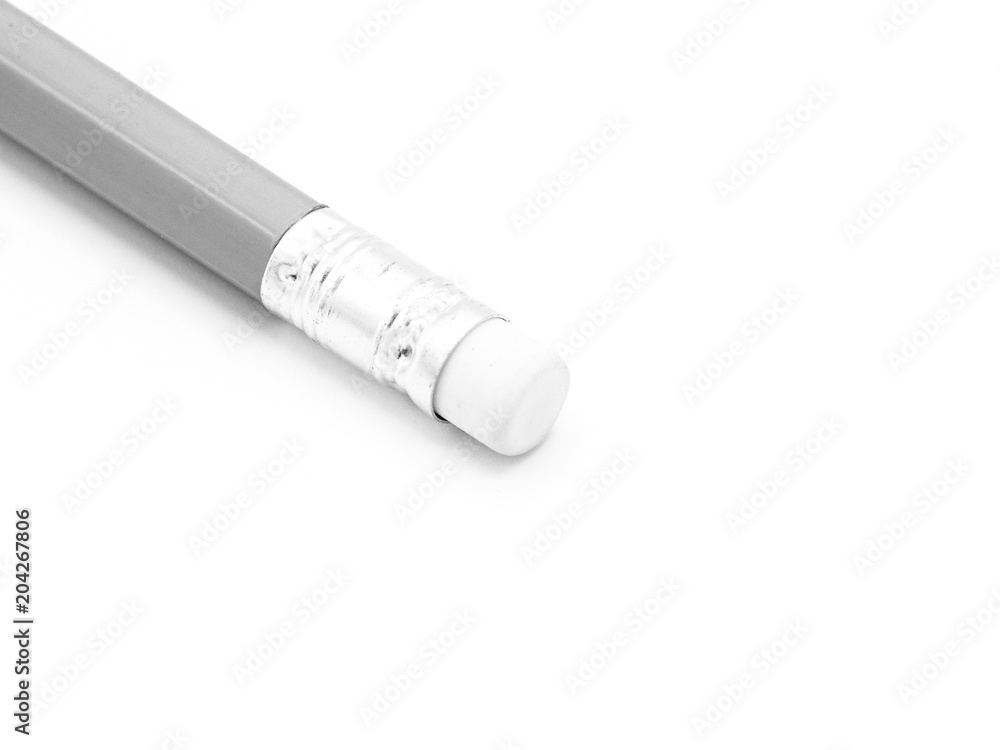 pencil eraser isolated on white background pencil eraser isolated on white background