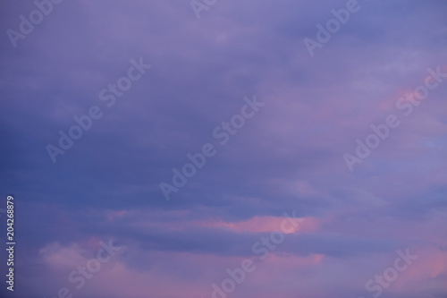 colorful sunset clouds © babaroga