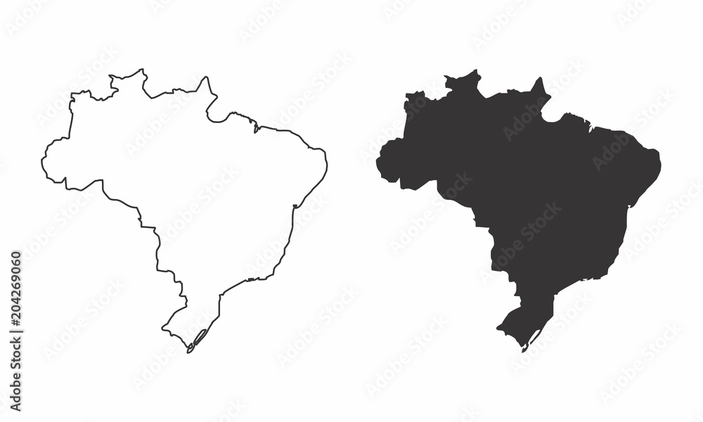 Maps of the Brazil