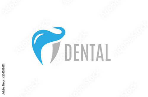 Modern dental logo