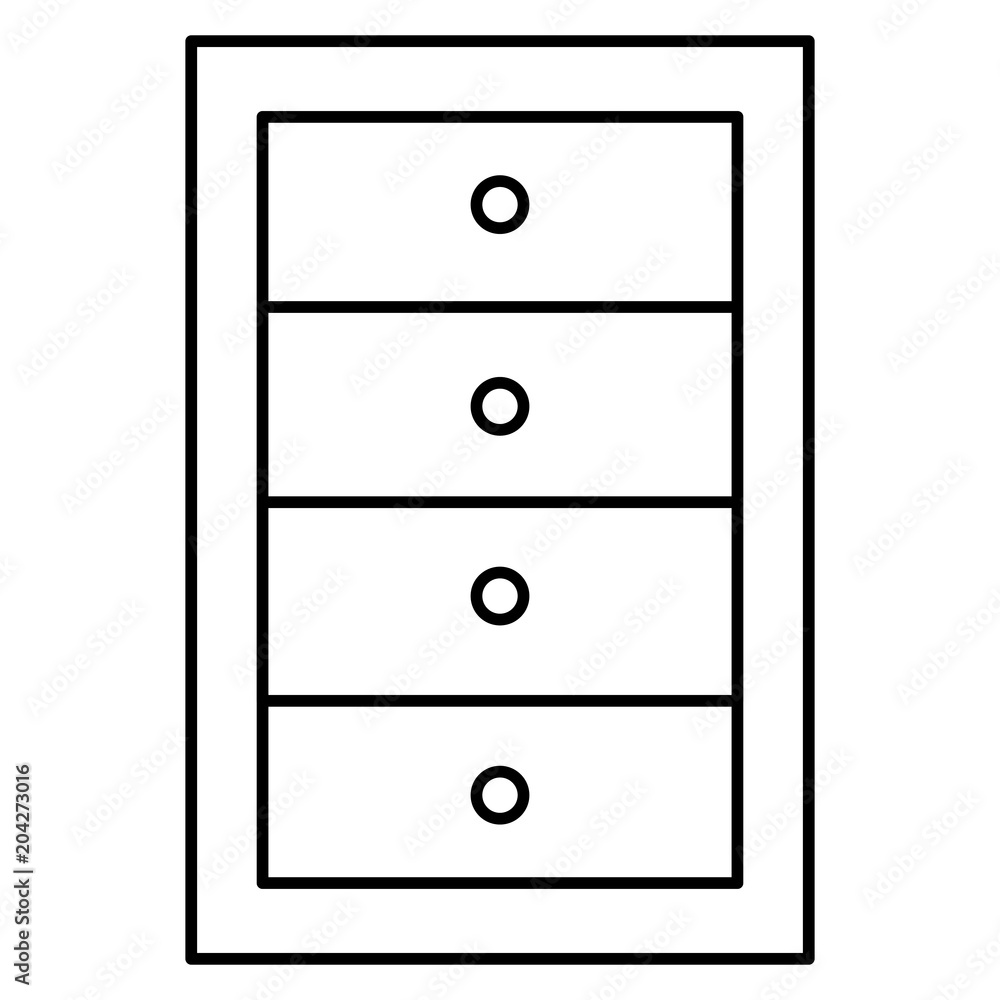 office wooden drawer icon vector illustration design office wooden drawer icon vector illustration design