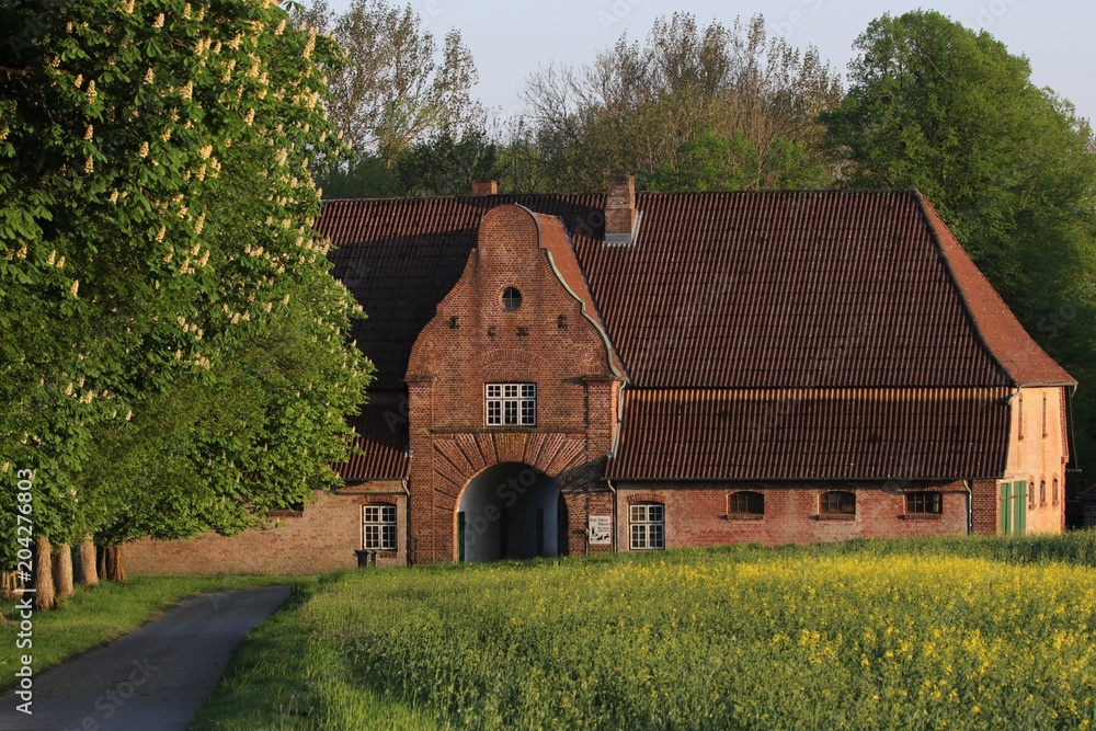 Torhaus, Gut Friedeburg, Schleswig Holstein Torhaus, Gut Friedeburg, Schleswig Holstein