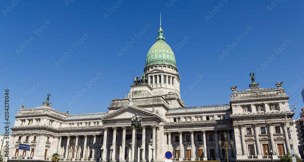 The National Congress in Buenos Aires, Argentina