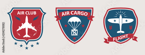 Airplane tours and aviation badges