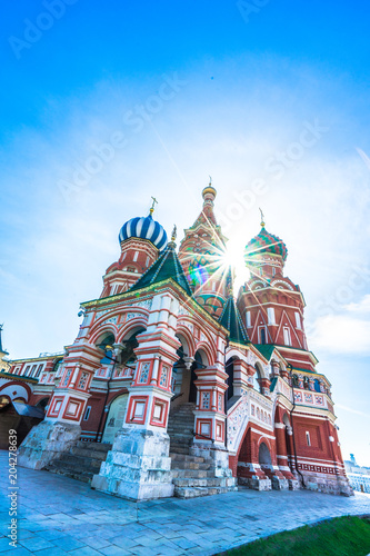 Saint s Basil cathedal at Moscow