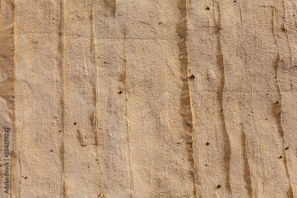 Grunge stained sand wall: can be used as background Grunge stained sand wall: can be used as background