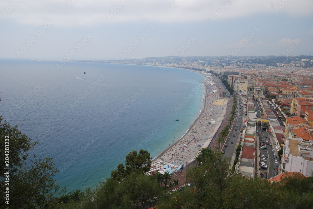  Promenade des Anglais; Nice; sea; body of water; coast; sky
