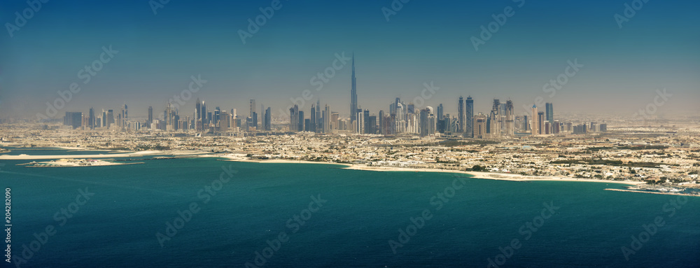 Obraz premium Panoramic view of Dubai