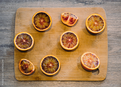 Sliced Blood Oranges