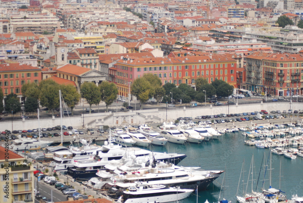  Port of Nice; marina; water transportation; harbor; port