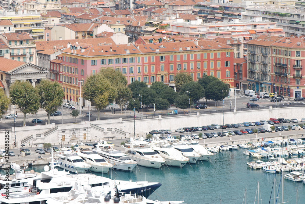  Port of Nice; marina; harbor; city; port