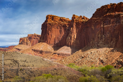 Fruita, Utah, in the Capitol Reef National Park. Fruita was established in 1880 by a group of Mormons led by Nels Johnson, under the name "Junction." The town became known as Fruita in 1902 or 1904.