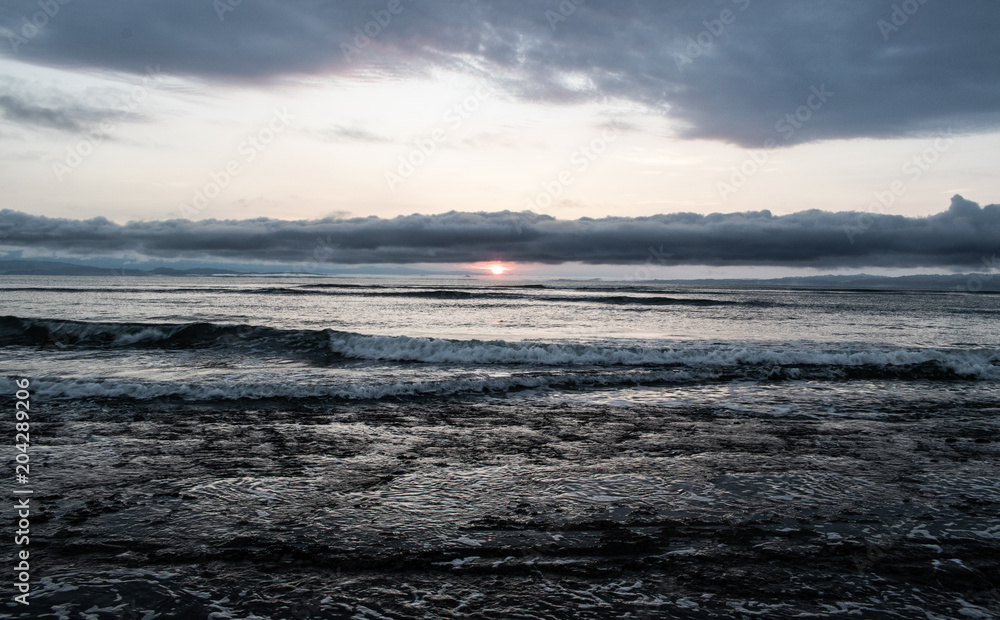 costa rica osa beach sunrise