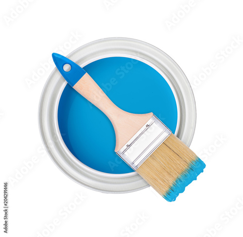 paint brush bank isolate 