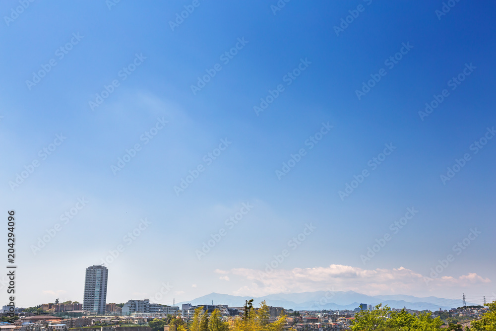 横浜郊外の風景 横浜郊外の風景