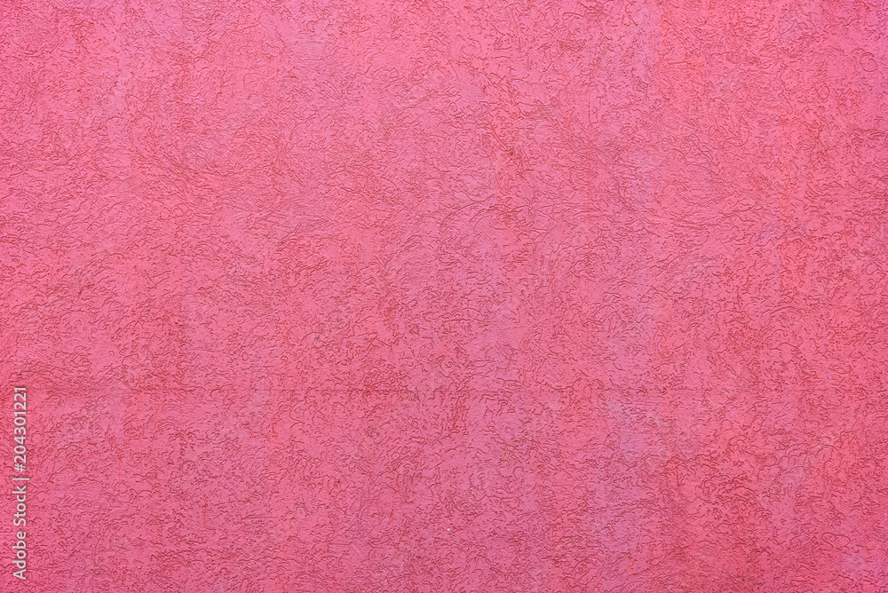 Fototapeta premium Pink wall texture background