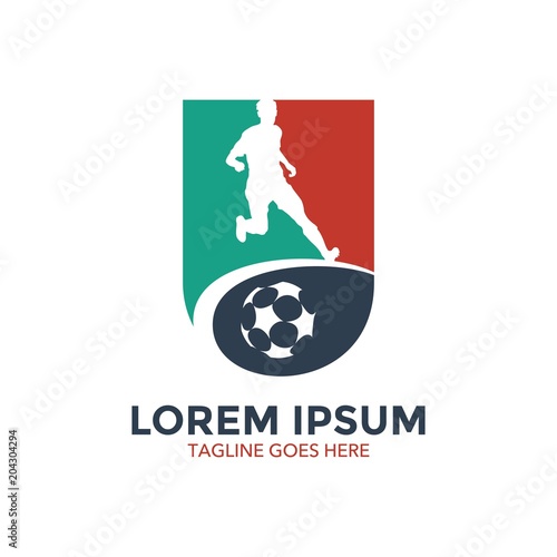 unique soccer logo