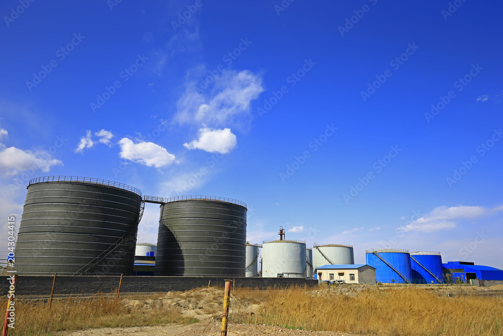 Oil storage tank, industrial equipment Oil storage tank, industrial equipment