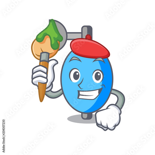 Artist ambu bag character cartoon