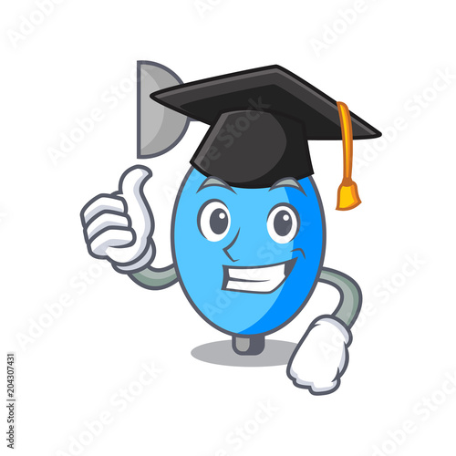 Graduation ambu bag character cartoon