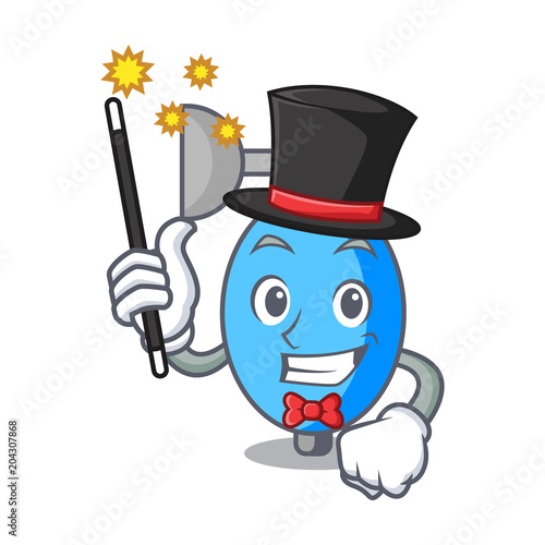 Magician ambu bag mascot cartoon