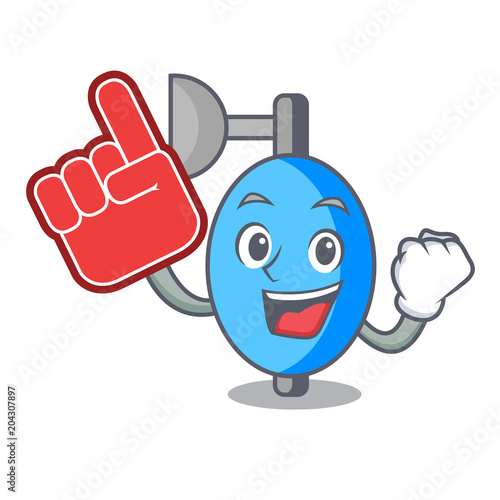 Foam finger ambu bag mascot cartoon