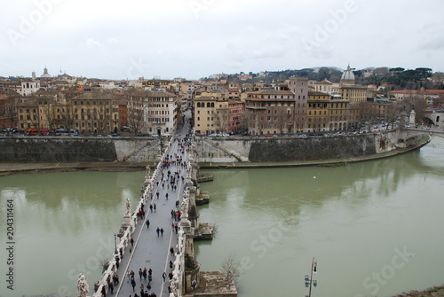  Via della Conciliazione; water; river; sky; bridge photo