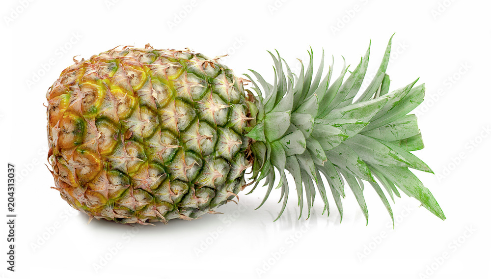 pineapple with slices isolated Clipping Path pineapple with slices isolated Clipping Path