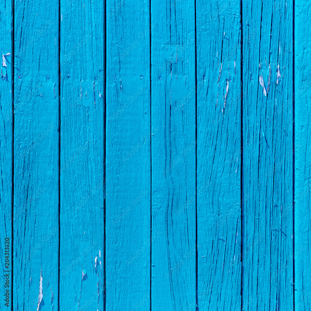 The old blue wood texture with natural patterns The old blue wood texture with natural patterns