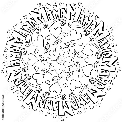 Mandala Muttertag