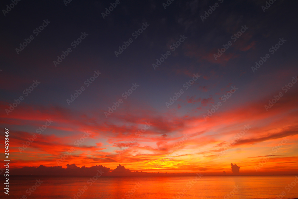 Beautiful sky on twilight time for background Beautiful sky on twilight time for background