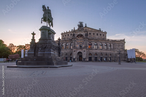 Semperoper in Dresden, Germany