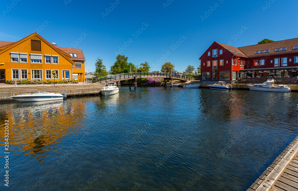 Kristiansand in the Summer. Picture of the beautiful colours of Kristiansand in the summer. These pictures were taken in 2015. 